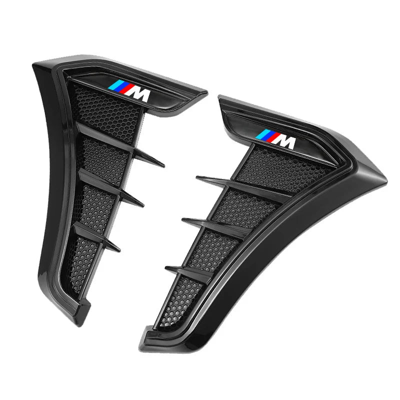 2-Piece M Performance Style Side Fender Emblem Stickers for BMW 1–8 Series, X1, X3, X4, X5 & X6