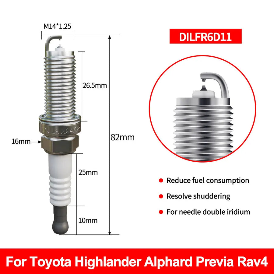 NGK Iridium Spark Plug 90919-01191 90919 01191 for Toyota & Lexus Models