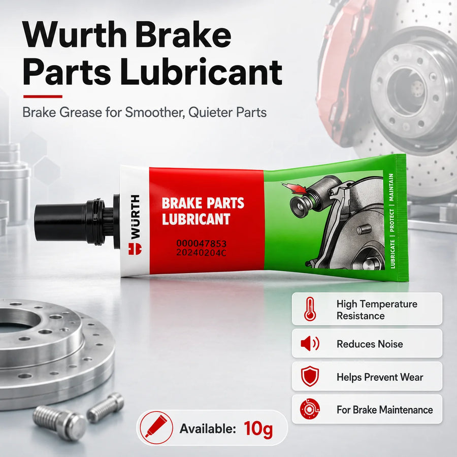 Wurth Brake Caliper Lubricant Grease, 10 g – Pack Options