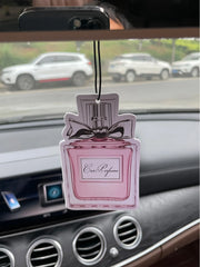 Perfume Bottle Pattern/Freesia Fresh Scent Car Air Freshener