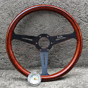 Universal 358mm Wood Sport Steering Wheel