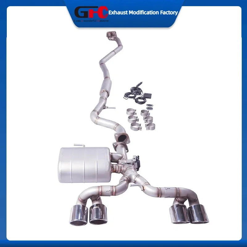 Catback Valvetronic Exhaust System for BMW 320i 325i 330i E90 2.0L 2.5L 3.0L