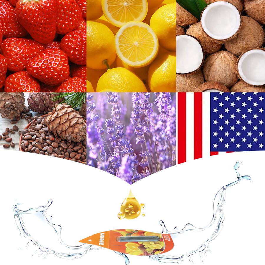 Areon Tutti Frutti Hanging Car Air Freshener