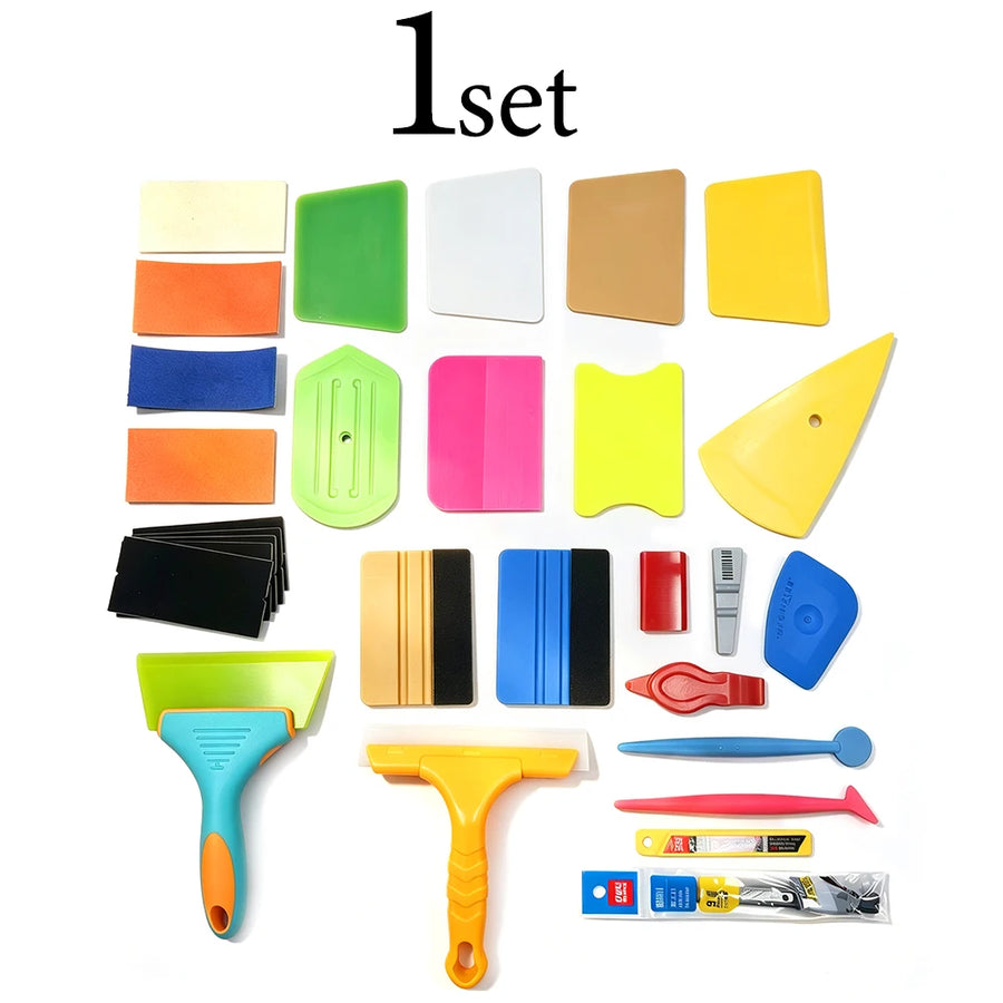 Vinyl Wrap & Window Tint Squeegee Installation Tool Kit