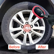 Tire Dressing Foam Applicator with Handle