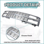 Chrome Front Grille for 1988–1993 Chevrolet Silverado