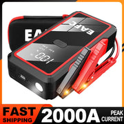 600A-2000A 12V Portable Car Jump Starter and Power Bank