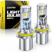 2-Piece 9007 LED Headlight Bulb – 6500K