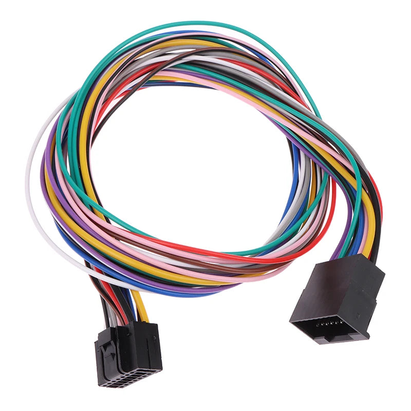 16-Pin 60cm ISO Car Stereo Wiring Harness Extension