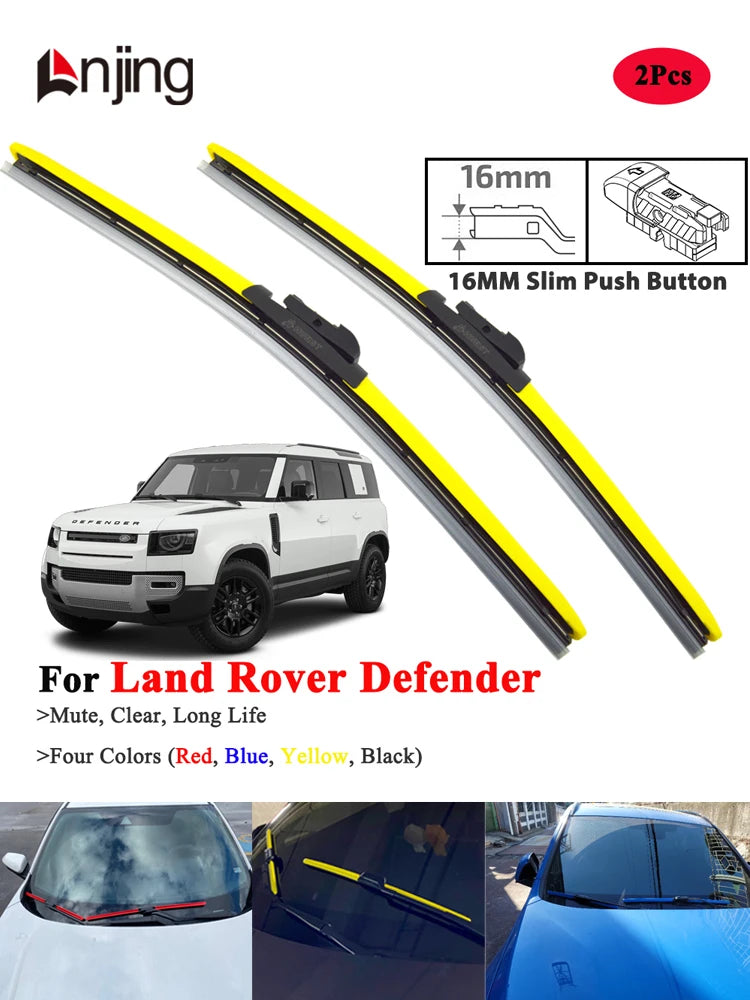 Windshield Wiper Blade Set for Land Rover Defender 90 110 130 1990-Now 1990 and Newer