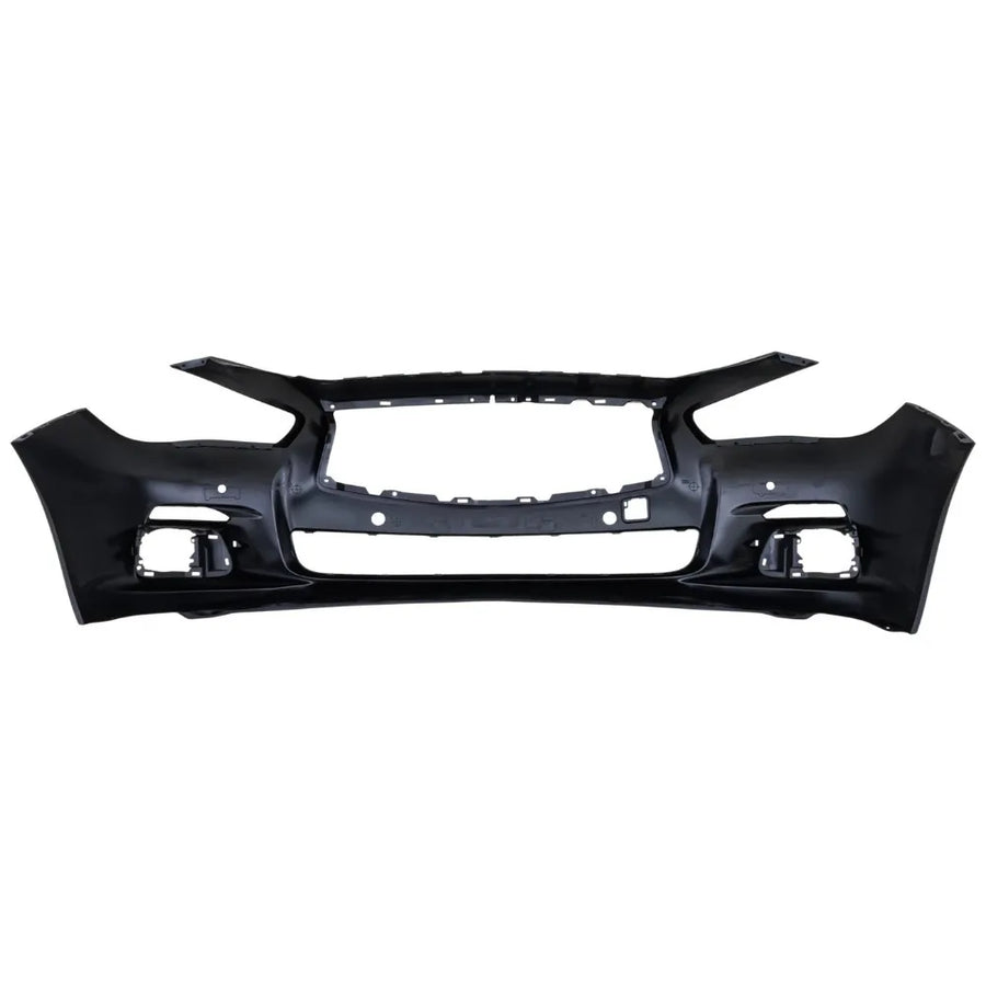 Primed Front Bumper Cover for 2014–2017 Infiniti Q50