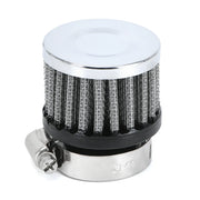 Universal Mini Breather Air Filter, 12mm/25mm