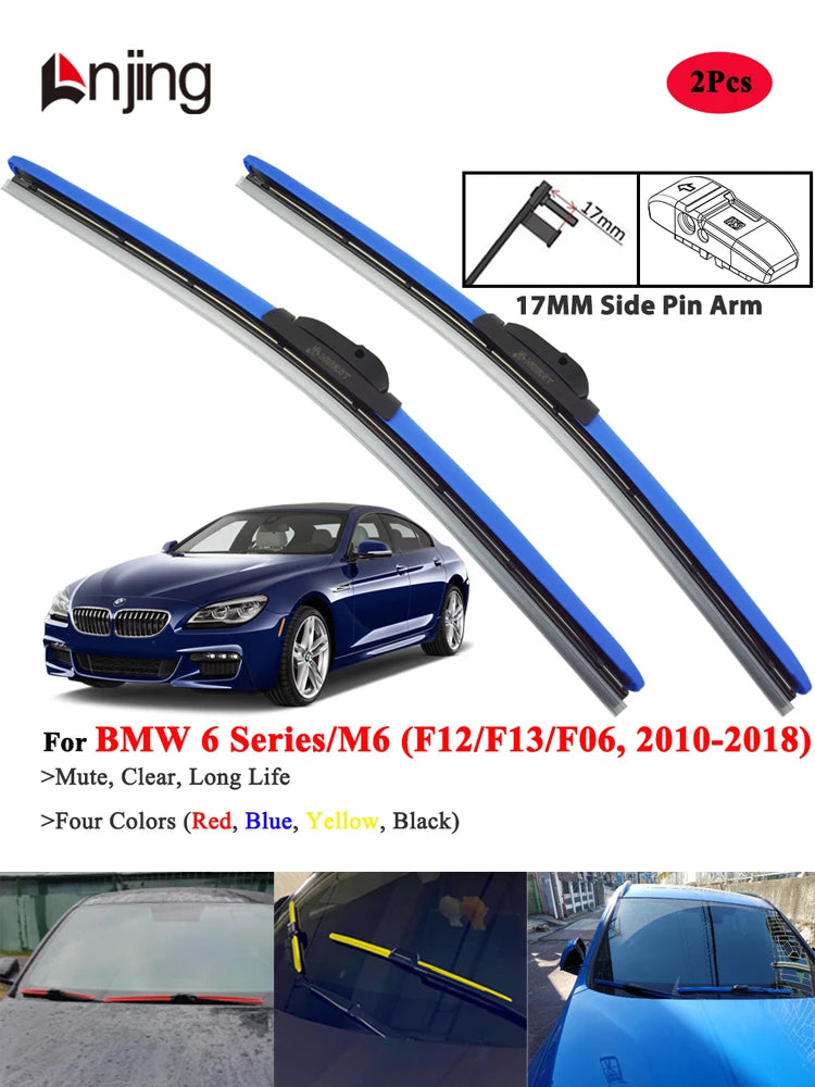Windshield Wiper Blade Set for BMW 6 Series 2010-2018