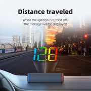 M4 OBD2 Head-Up Display with Speed and RPM Alerts