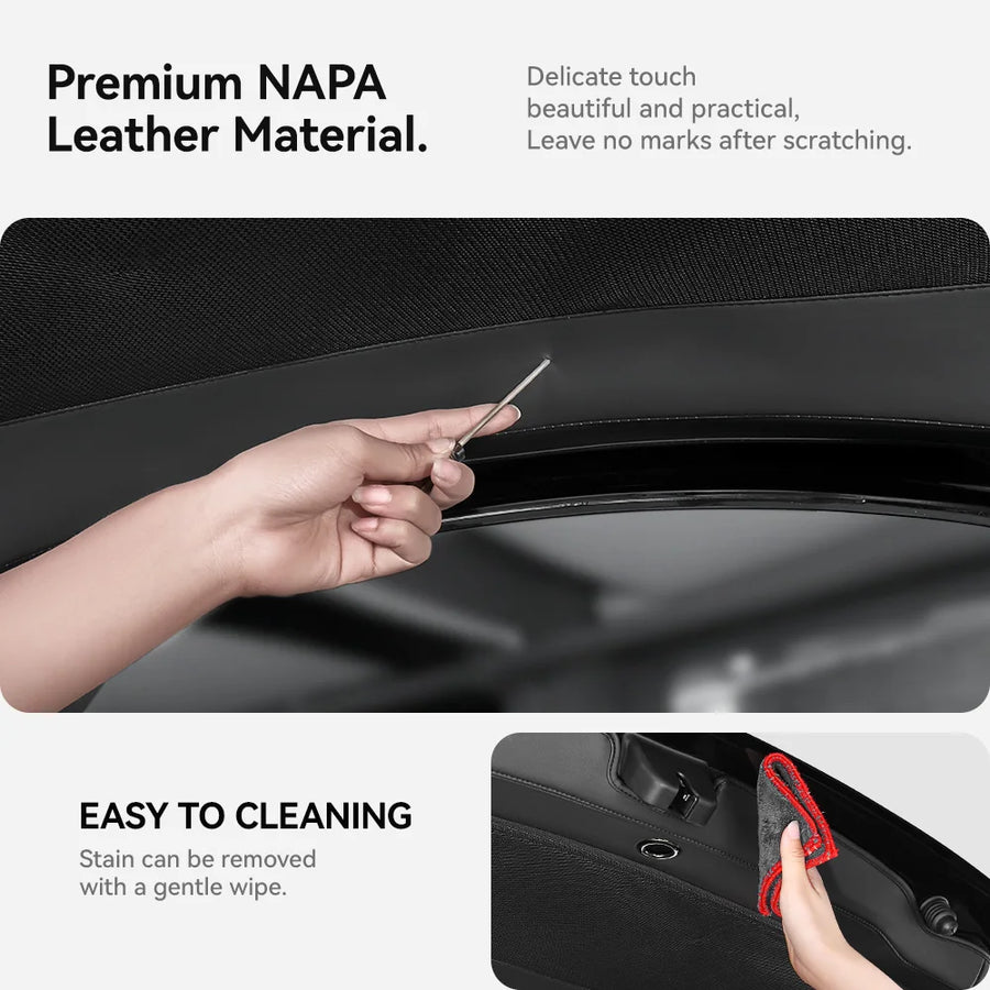 TPE Trunk Sill Guard Plate for Tesla Model 3 Highland and Model Y Juniper