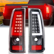 Smoked Black LED Tail Light Assembly Set for 2003–2006 Chevrolet Silverado 1500