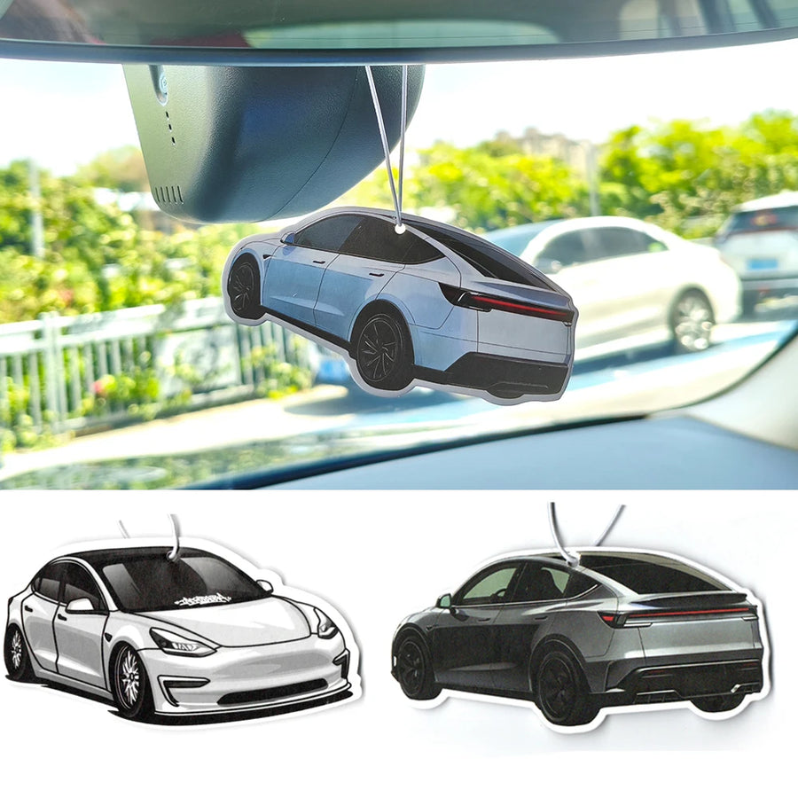 Tesla Model 3/Y/X-Style Hanging Car Air Freshener