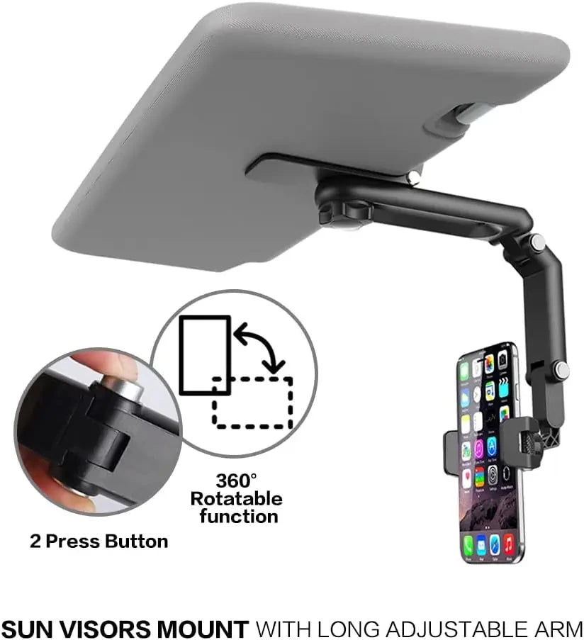 Car Phone Mount with 360° Rotation