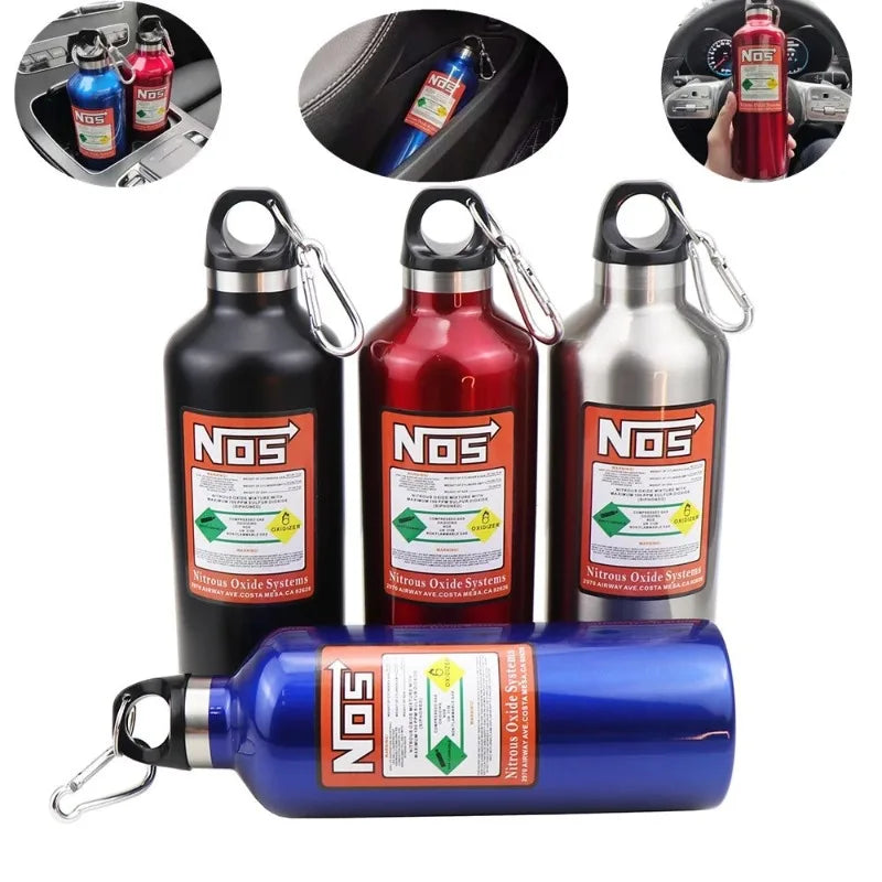 NOS Nitrous Bottle-Style 500mL Stainless Steel Insulated Travel Mug