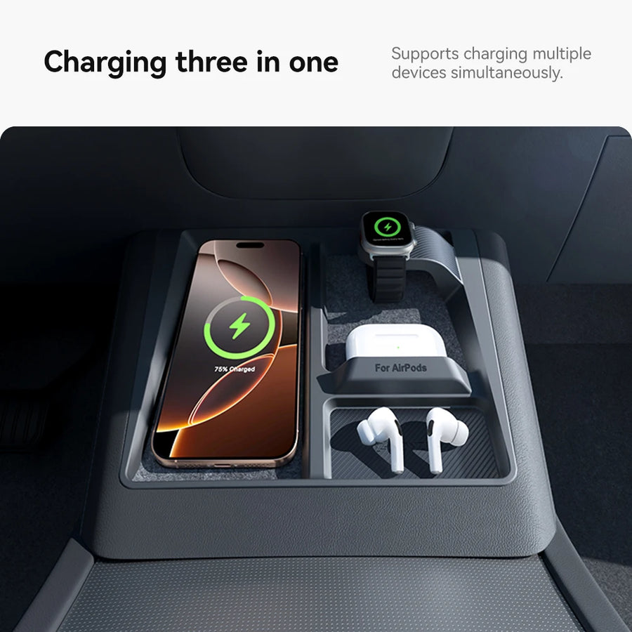 Wireless Charging Pad Protective Frame for Tesla Model 3/Y
