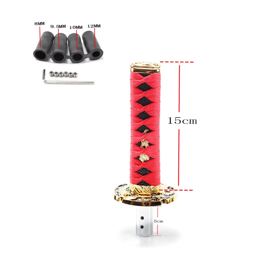 150 mm Katana-Style Aluminum Manual Shift Knob