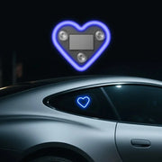 Solar-Powered RGB Car Window Ambient Light
