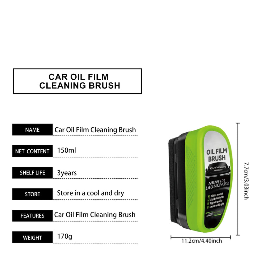 Automotive Glass Oil-film Remover Kit