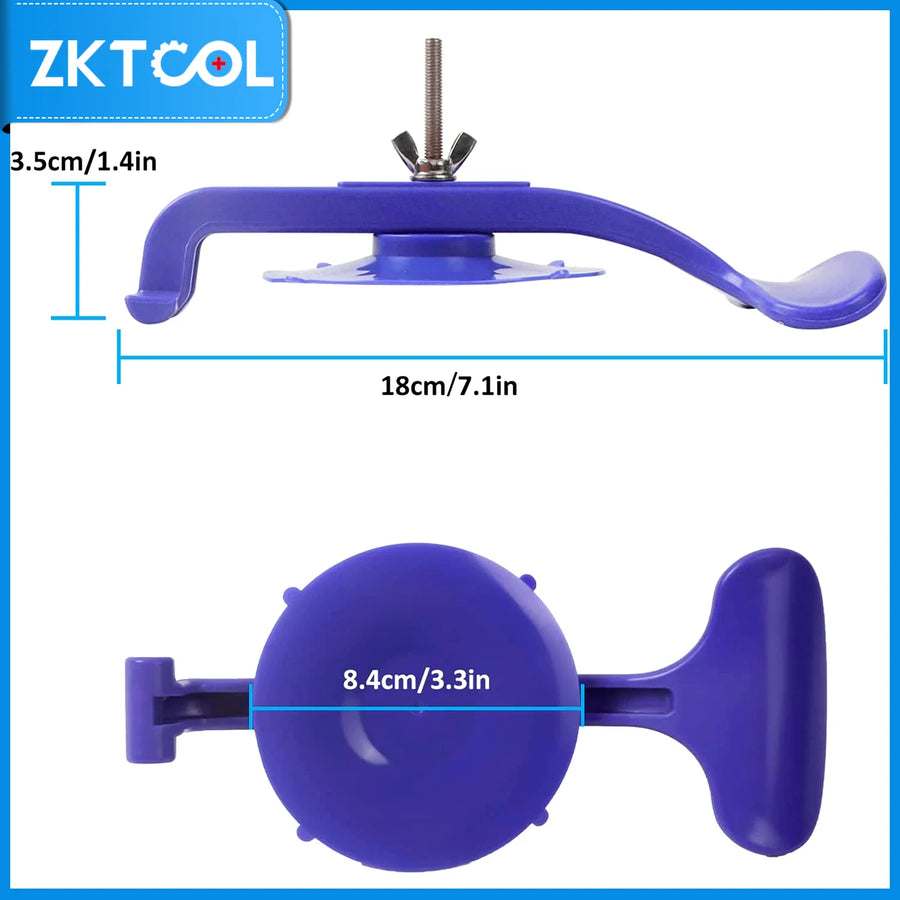 6-piece Suction-Cup Windshield and Convertible-Top Clamp Kit