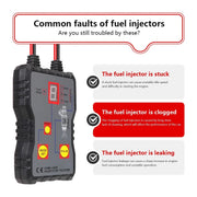 Fuel Injector Cleaning and Testing Kit with 4 Pulse Modes