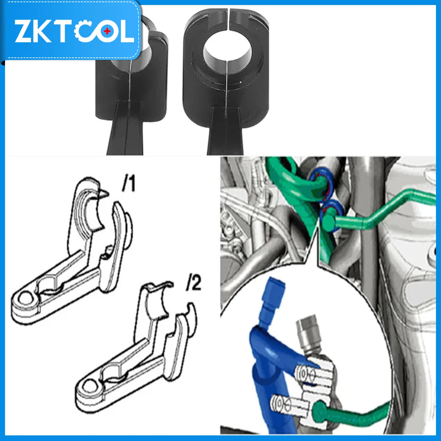 2-piece T40149 A/C Duct Removal Tool Set for Audi A5