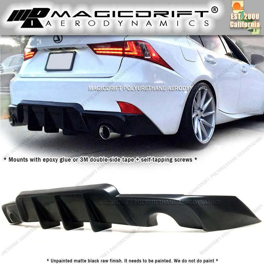 Rear Bumper Diffuser for 2014–2016 Lexus – Sedan
