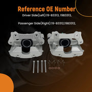 Rear Brake Caliper Set for Lexus GS 350 2007-2011 & IS 250 2011