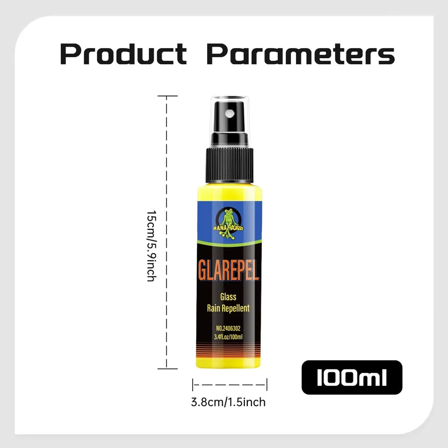 Hydrophobic Automotive Glass Coating and Oil-Film Remover