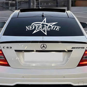 “Never Too Late – Chase Your Dream” Car Decal