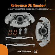 Front Brake Caliper Set for Dodge Grand Caravan 2001-2007