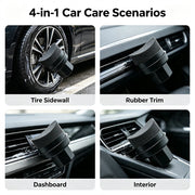 Curved Foam Tire Dressing Applicator with Storage Lid