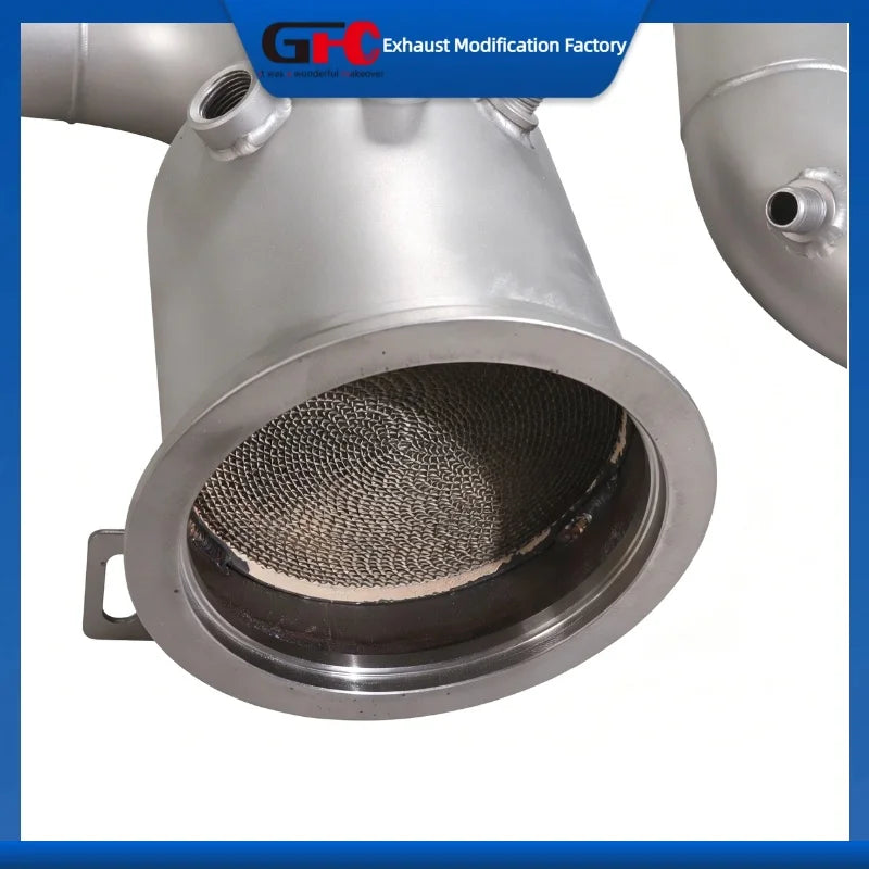 304 Stainless Steel 200-Cell Catted Downpipe for Porsche 911 Carrera S T Carrera 4 4s 2025+