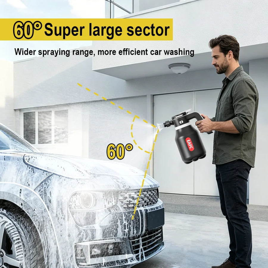 2L Rechargeable Electric Foam Sprayer for Car Washing