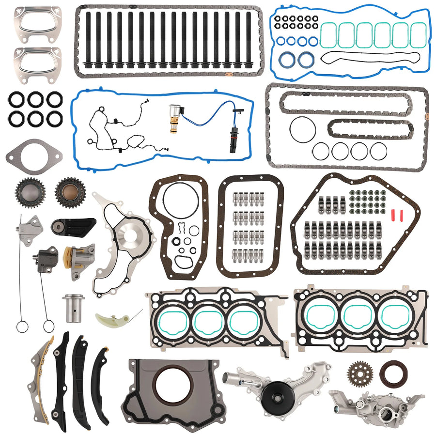 3.6L Timing Chain, Oil/Water Pump and Rocker Arm Kit for Dodge Journey