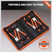 4-Piece 7-Inch Internal and External Snap Ring Pliers Set