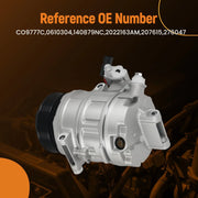 A/C Compressor for Ford Explorer 2011-2015, 6-Groove