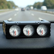 Oil Pressure, Water Temperature, Oil Temperature Automotive Gauge