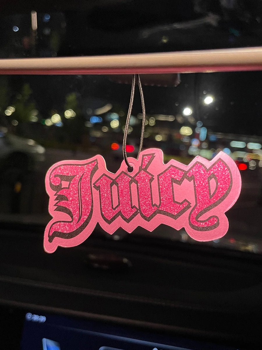 Juicy/Hilton Fresh Scent Car Air Freshener