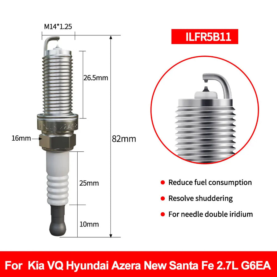 NGK Iridium Spark Plug 1884011051 18840 11051 for Hyundai & Kia Models