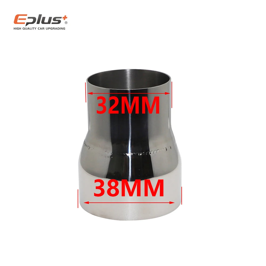 Universal 304 Stainless Steel Exhaust Pipe Reducer Adapter, 32/66mm