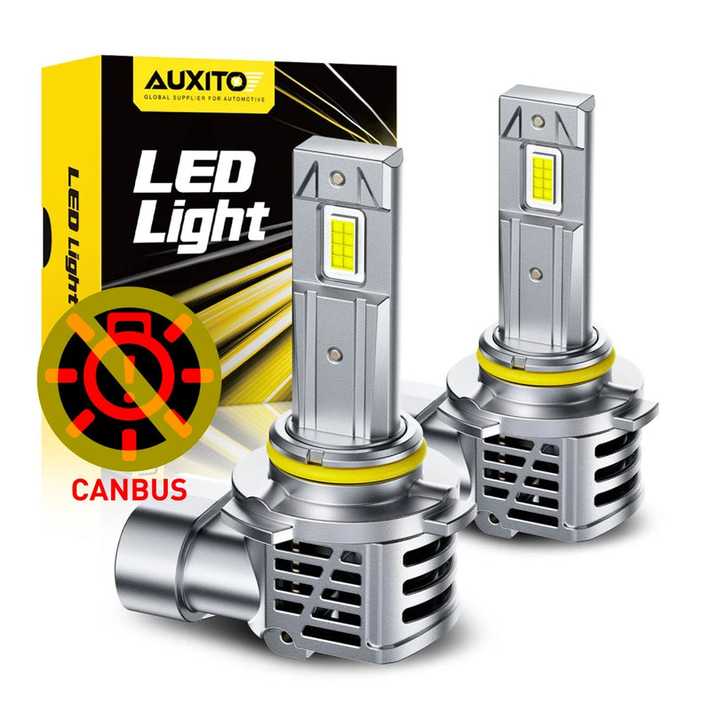 9005/9006 LED Headlight Bulb – 6500K, CANBUS, Compact