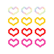 6cm Love Heart Car Window and Bumper Decal