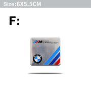 Aluminum Alloy Emblem Badge Decal for BMW – Multiple Designs