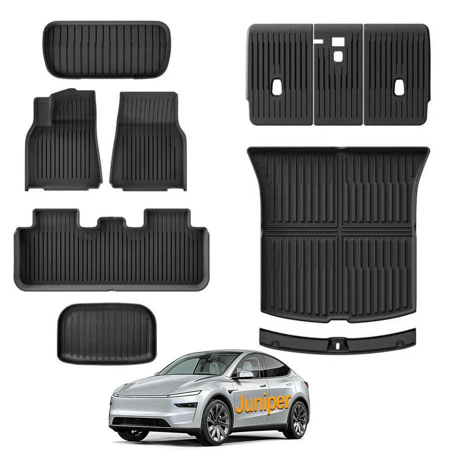 All-Weather TPE Floor and Cargo Liner Set for 2025–2026 Tesla Model Y Juniper