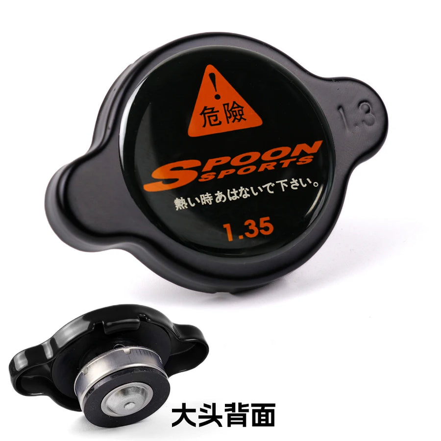 Spoon Sports-Style 1.3 kg/cm² Radiator Cap – Honda Fitment